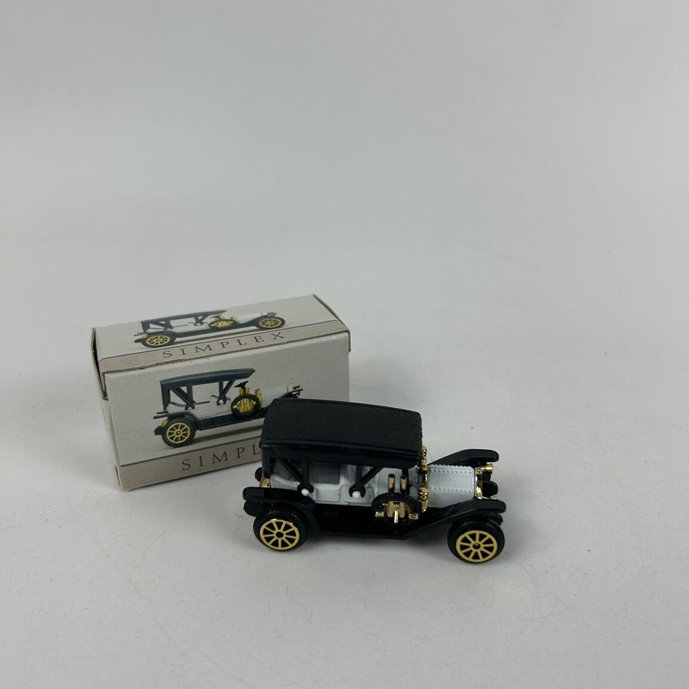 Vintage‎ Summer White 1906 Rolls Royce Silver Ghost 1:58 Diecast #S8031 VHTF